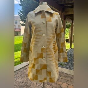 New Women's Pendleton Club Collar Wool Jacket Size Extra Small XS